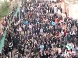 27 1 Homs أوغاريت حمص حي دير بعلبة , مظاهرات حااااشدة جمعة حق الدفاع عن النفس ج2