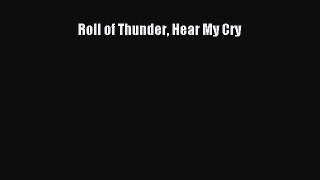Download Roll of Thunder Hear My Cry PDF Online
