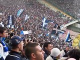 Napoli - Roma 25/01/2009 Formazioni e ingresso in campo Curva A.avi