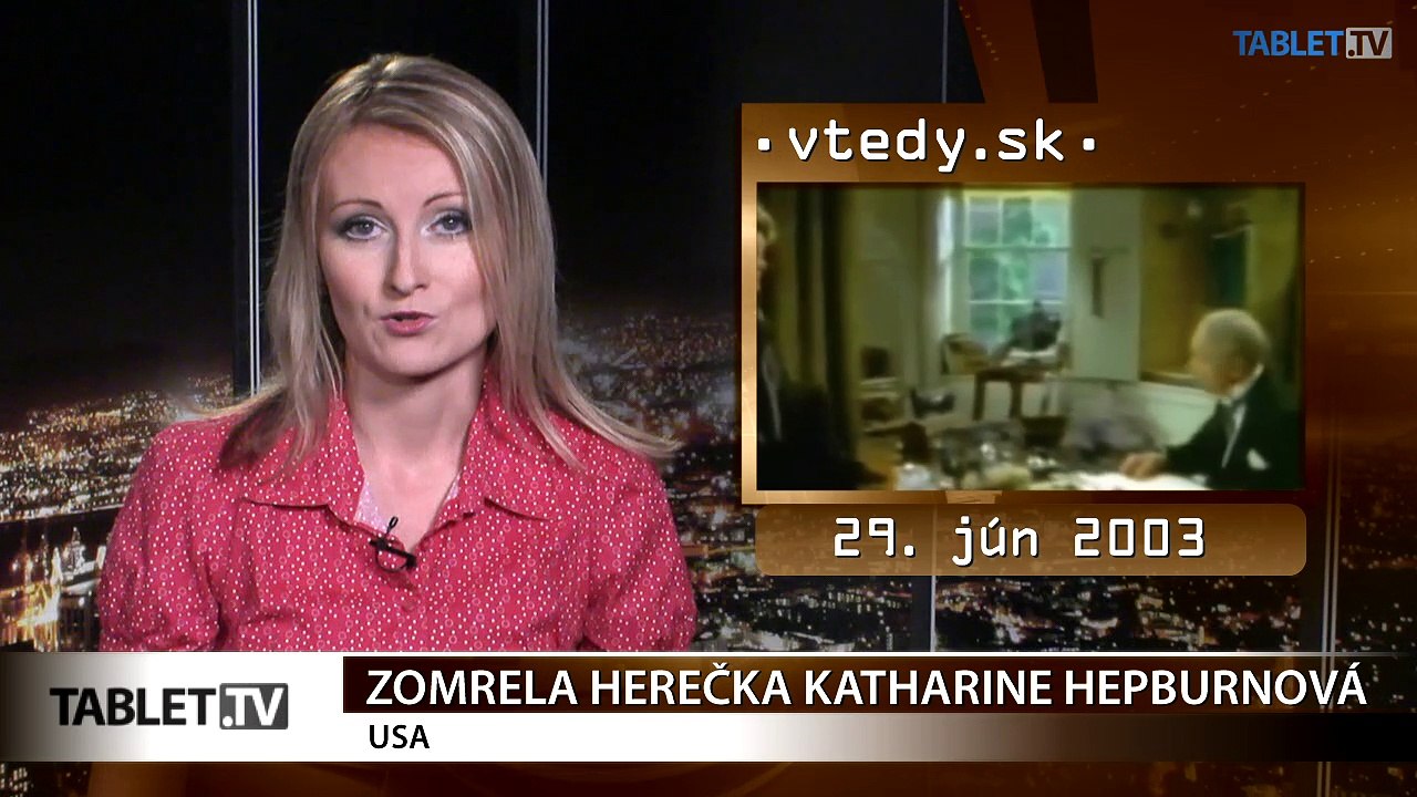 Stalo sa VTEDY: Zomrela Katharine Hepburnová