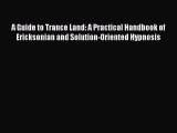 Read Book A Guide to Trance Land: A Practical Handbook of Ericksonian and Solution-Oriented