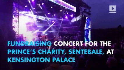 Prince Harry joined Coldplay onstage at Kensington Palace Charity Concert