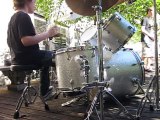 10 year old drummer - Occasionally Dropped Band Playing Pearl Jam Jeremy