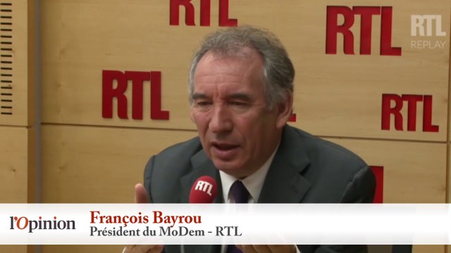 François Bayrou «Le Brexit est une chance de clarification»