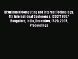 Download Distributed Computing and Internet Technology: 4th International Conference ICDCIT