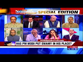 Download Video: PM Modi Speaks to Arnab: Subramanian Swamy Vs Raghuram Rajan | The Newshour Debate