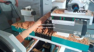 APEXTECH Automatic-cnc-wood-turning lathe machine