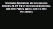 Read Distributed Applications and Interoperable Systems: 7th IFIP WG 6.1 International Conference