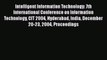 Read Intelligent Information Technology: 7th International Conference on Information Technology