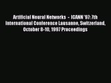 Read Artificial Neural Networks  -  ICANN '97: 7th International Conference Lausanne Switzerland