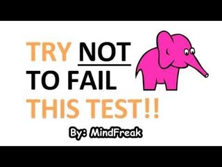 Can You Conquer This Impossible Brain Test with the Pink Elephant? 🧠