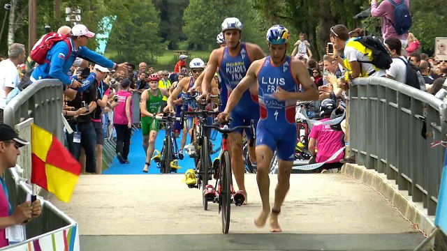 REPLAY COURSE HOMMES - CHAMPIONNAT D'EUROPE SPRINT DE TRIATHLON, CHATEAUROUX