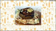 Recipe Blue Cheese Stuffed Filets with Bacon Mashed Potatoes