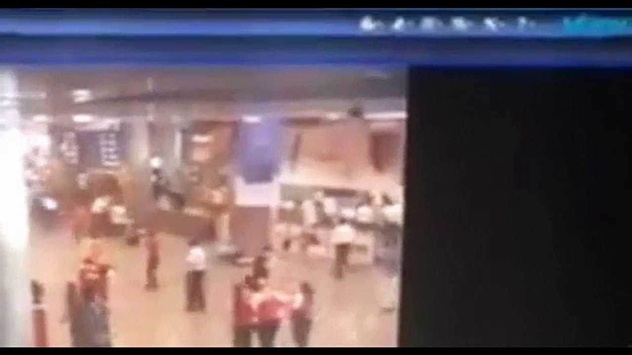latest  CCTV Footage of Explosions at ISTANBUL AIRPORT