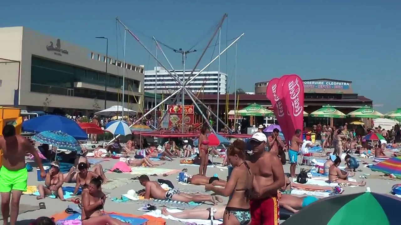 Romania Constanta   Mamaia Beach  Румыния Констанца   Мамая Бич 2