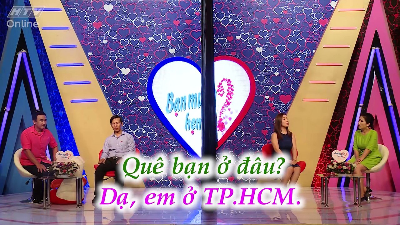 Bạn muốn hẹn hò - Tập 178 - Full HD - Thanh Hải-Hồng Phăng - Quang Linh-Ngọc Anh - 20-6-2016 - HTV