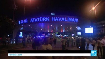 Istanbul Atatürk airport attack: "I saw four people go down in front of me, they were in pieces"