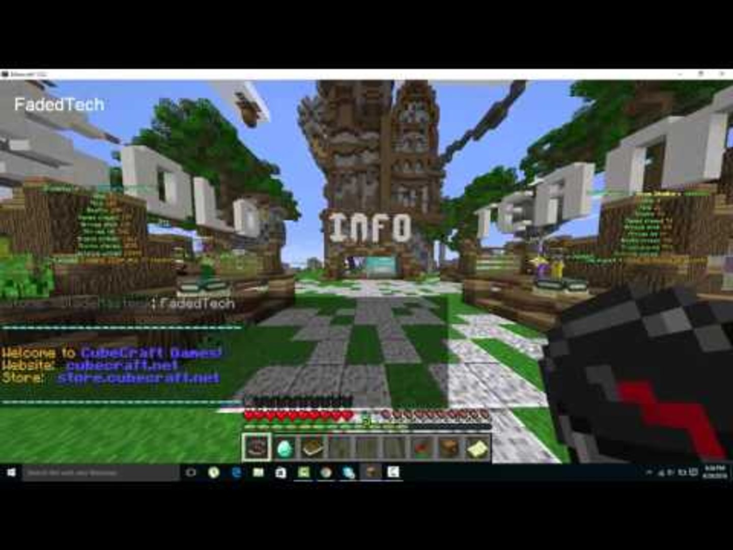 Hypixel Server Network for Minecraft - Homemade Minecraft wrapping