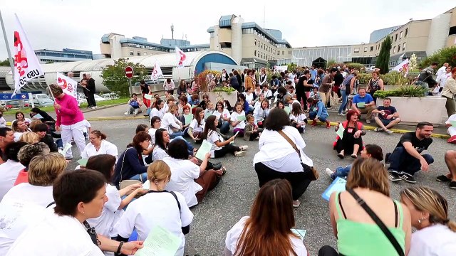 Cédric Lucas, secrétaire CFDT Hôpital François Mitterrand de Pau