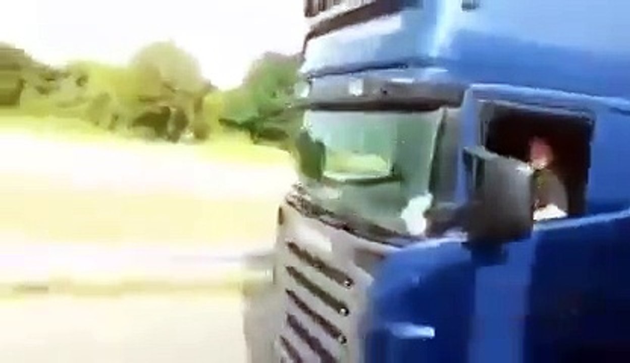 Задели достоинство водителя грузовика