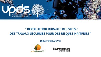 1-Teaser colloque UPDS dépollution durable des sites 2016
