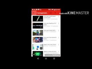 Nova Intro e uma divulgação de Canal.