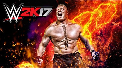 Goldberg vs Brock Lesnar_ WWE 2K17 COVER REVEALED!