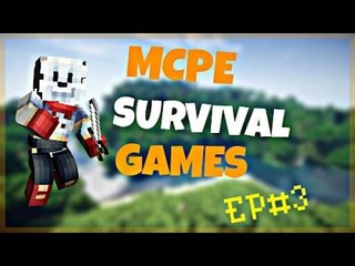 Survival Games MCPE! #3: Run Kour! Run!!