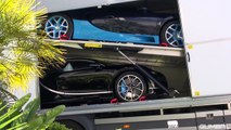 Bugatti Veyron 16.4 Grand Sport Vitesse getting unloaded in Monaco!