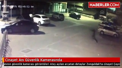 Cinayet Anı Güvenlik Kamerasında