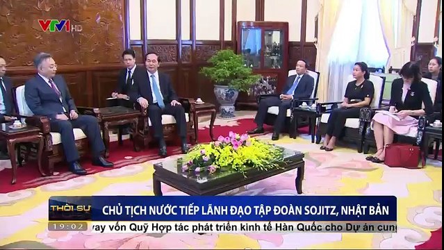 Chủ tịch nước tiếp lãnh đạo tập đoàn Sojitz, Nhật Bản.