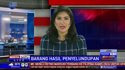 Sebagian Barang Selundupan Dilelang untuk Masyarakat