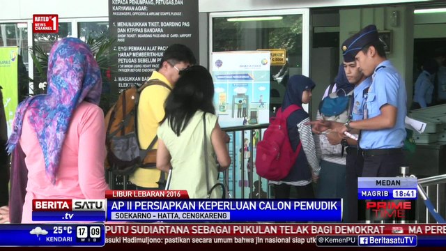 H-7 Lebaran Bandara Soetta Berangkatkan 350 Ribu Penumpang