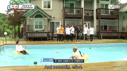 [ENG] 160624 D.O.B Diving competition unreleased clip