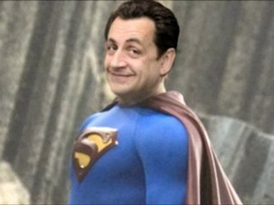 SARKOZY EST SUPERMAN !