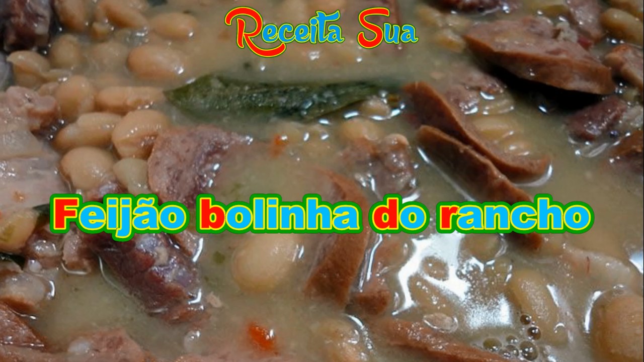 Feijão bolinha do rancho.