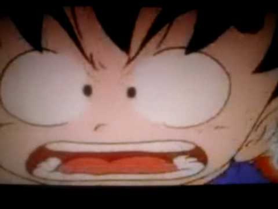 DBZ-Gokus very first kamehameha wave!!!.