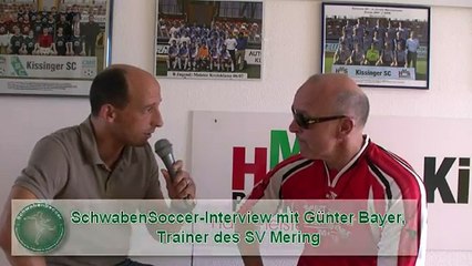 Interview mit Günter Bayer, Trainer des SV Mering, Teil 1