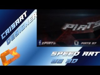 Speed art PIATS  I BG 3D CaisArts Designer I