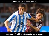Lanús 3 - Racing 1. Torneo Clausura 2009.