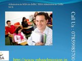 Admission in MBA in delhi - MBA Admission in Delhi NCR