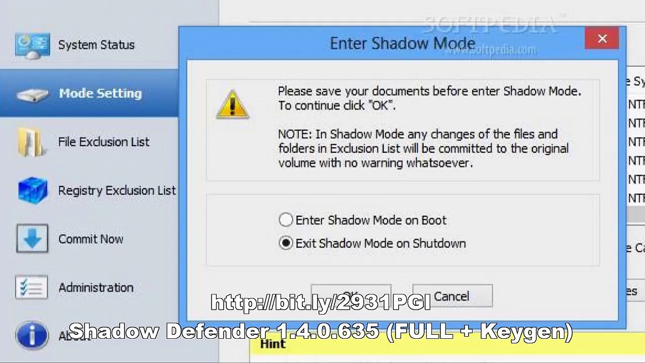 [NEW HOT!] Shadow Defender 1.4.0.635 (FULL + Keygen)