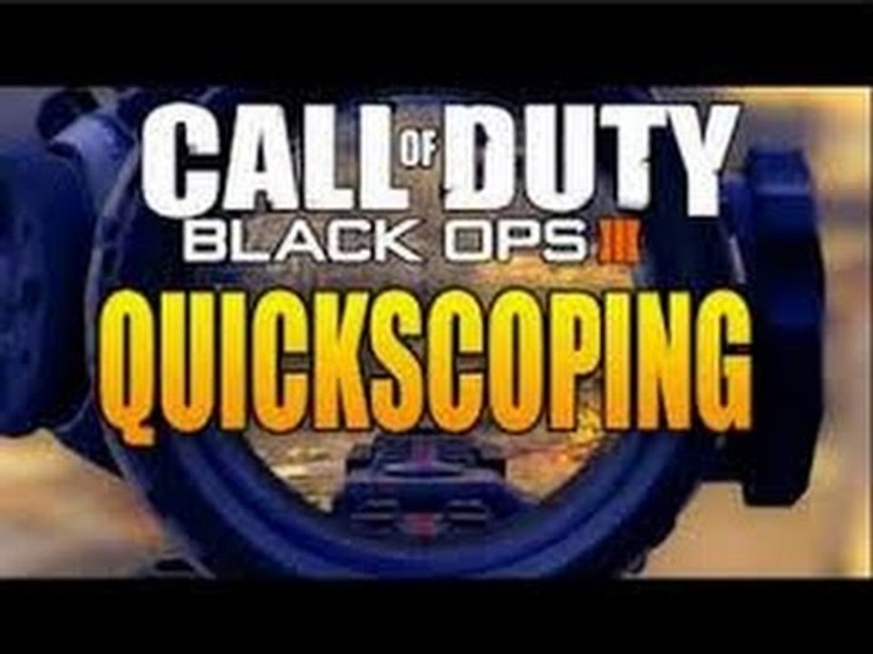 Call of Duty black ops3 a very short quick scop...