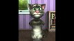 Talking Tom wishing happy new year