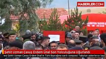 Şehit Uzman Çavuş Erdem Ünal Son Yolculuğuna Uğurlandı