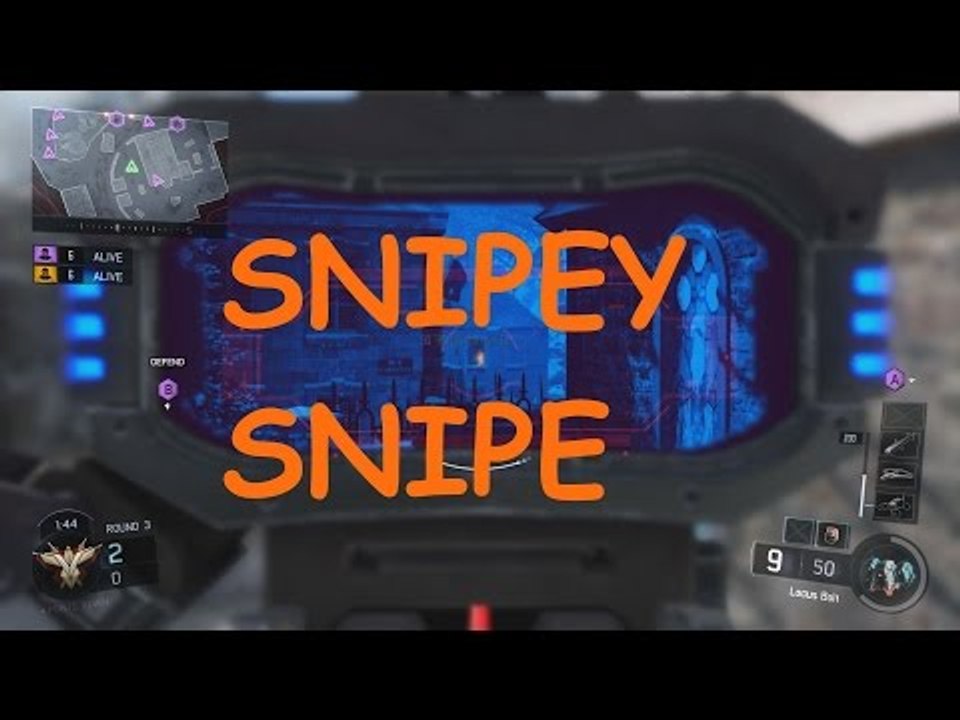 SNIPEY SNIPE! (BO3 S&D GAMEPLAY)