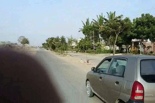 Sunlight View of Gulshan-e-Hadeed Water Tanki, Hill Top Park Gulshan-e-Hadeed Karachi