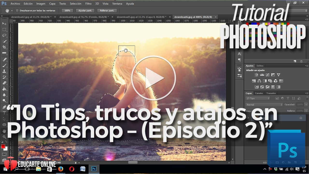 10 Tips, trucos y atajos en Photoshop (Episodio 2)