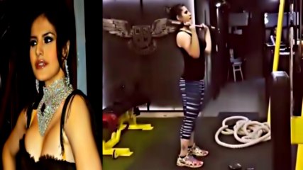 How To Get Zareen Khan's Hot Chest - Simple Workout Video