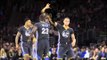 HARRISON BARNES' LAST SECOND 3 POINTER LIFTS WARRIORS OVER 76ERS